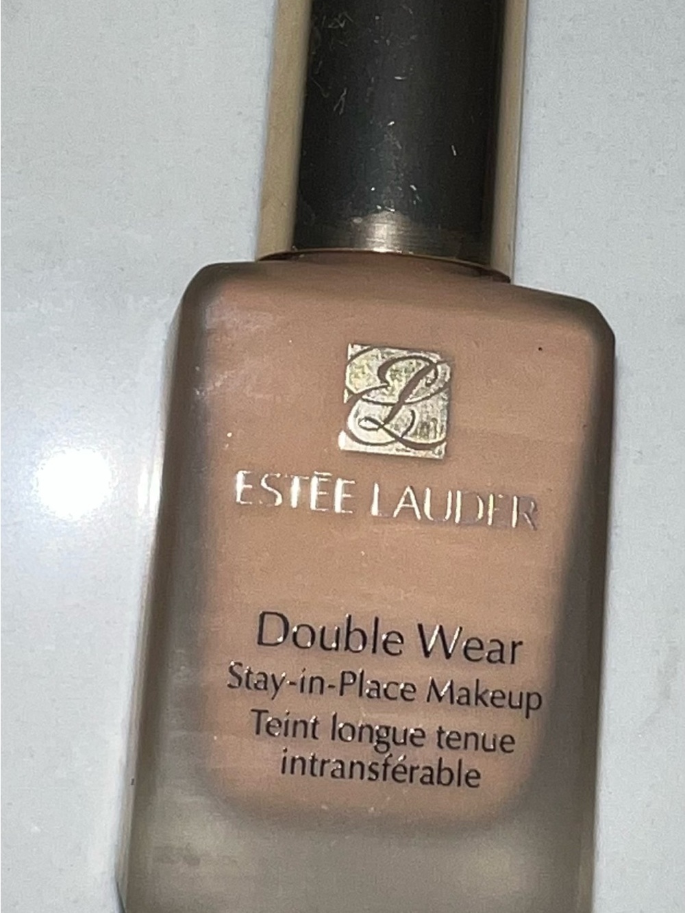 Estee Lauder Double Wear Stay-in-Place Makeup Warm Beige 3W1 Tauny - 1/2 bottle - Picture 4 of 7
